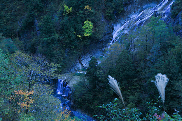 写真: 白山白川郷ホワイトロード　姥ヶ滝と蛇谷川