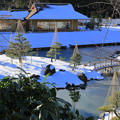 雪の玉泉院丸庭園