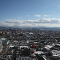写真: 石川県庁１９階展望ロビーから