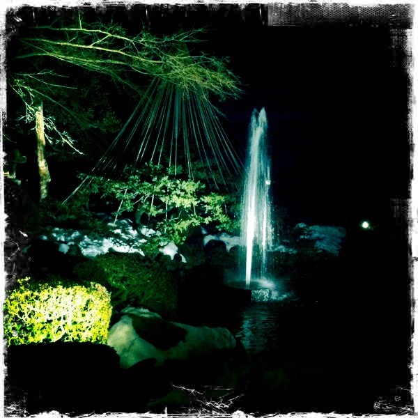 写真: iPhone４ 　兼六園　日本最古の噴水