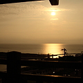 写真: 展望台から　日本海の夕暮れ