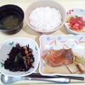 写真: ４月２７日夕食(赤魚の煮付け) #病院食