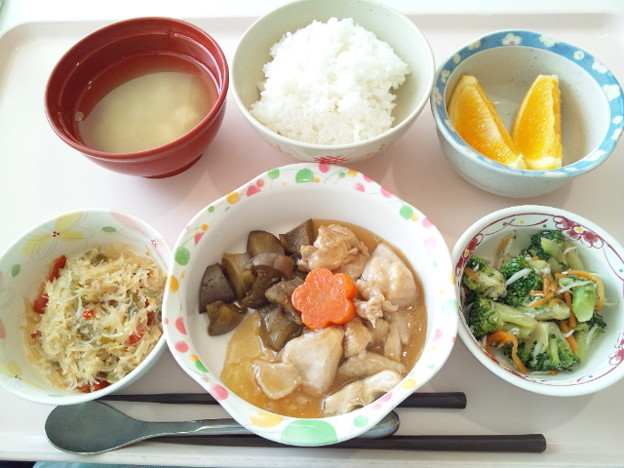 写真: ７月２０日昼食(吉野煮) #病院食