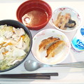写真: １０月２３日昼食(タンメン) #病院食