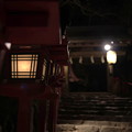 写真: 貴船神社の夜