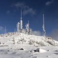 美ヶ原高原の雪景色