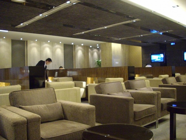 写真: taipei airport lounge