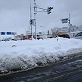写真: どか雪＠紫竹山IC　2009-12-18　大渋滞で新潟バイパスは機能せず‥。　Exifなし