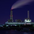横浜の電力を作る。。眠れぬ火力発電所・・20140117