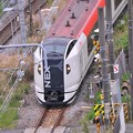 写真: ふと下を見たら横須賀を走る成田エクスプレスE259系・・20140419