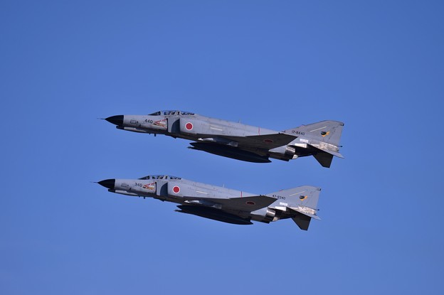 新田原基地航空祭 第301飛行隊F-4EJ改ファントムフォーメーションテイクオフ・・