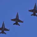 写真: 百里の空をVMFA-323Death Rattlers F/A-18Cホーネット・・20150313