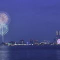 みなとみらい夜景に花火。。横浜スパークリングトワイライト 20160717