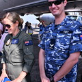 横田基地友好祭。。オーストラリア空軍の人達。。気さくに 20160917