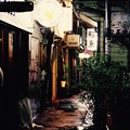 昭和時代の匂いを感じる福岡県中洲 人形小路路地裏 20161008
