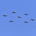 浜松基地のT-4 編隊飛行。。マスフライト