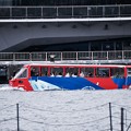 横浜市消防出初式の日 水陸両用バスで横浜港を遊覧。。20170108