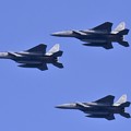 小松から第303飛行隊F-15イーグル飛来。。20170319