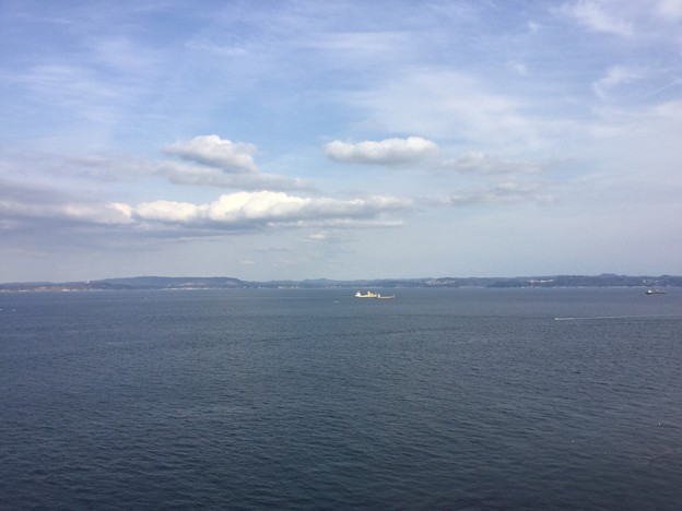 写真: 横須賀観音崎灯台からの眺め。。20170325