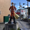写真: 石巻の町には。。漫画ヒーロー サイボーグ009  20170826