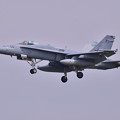 写真: 撮って出し。。ローカルから帰投した岩国のthundervolts F/A-18C 9月30日
