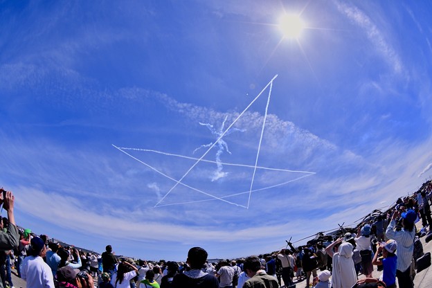 写真: 静浜基地航空祭 ブルーインパルス スタークロス 20180520