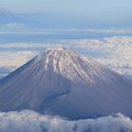 写真: 眼下の富士山