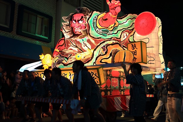 写真: 桜新町ねぶた祭り2016