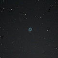 写真: こと座のリング星雲(M57)