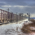 写真: DF200牽引のコンテナ貨物列車