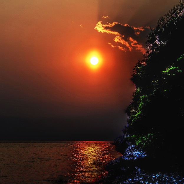 写真: Sunset Vision 〜浮島海岸〜