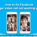 写真: How to fix Facebook Messenger video call not working properly