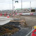 写真: 新4号国道、道の駅ごか近くの4車線化進捗状況その7