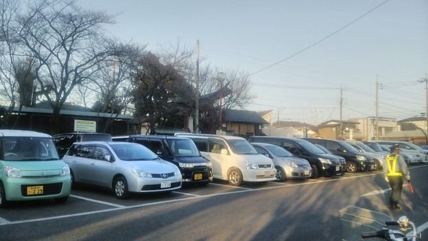 写真: 【1月4日は鷲宮神社へ！その6】駐車場の様子２