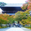 南禅寺の三門と紅葉