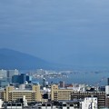 写真: 大津SAから琵琶湖の眺め
