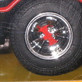 写真: Batmobile - Rear Wheel  10-31-09
