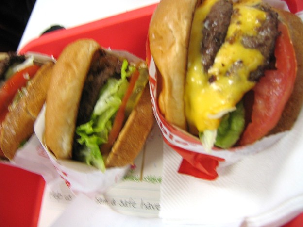 In N Out - Double Cheese Burger, Burger