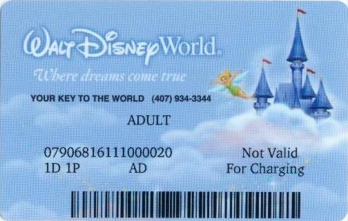 Walt Disney World - Card Key