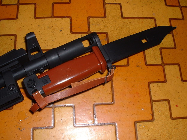 写真: LS「AK74」にLS（有井）「銃剣」銃剣を装着　Doburoku-TAO