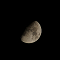 写真: 月（300mmX1.5X2　：　900mm相当）