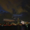 写真: 夜景（大さん橋）