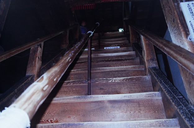 写真: 犬山城‐階段