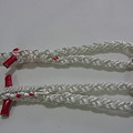 写真: ロープの加工
