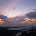 写真: 展海峰からの夕焼け♪