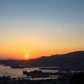 写真: 佐世保湾の夕陽♪