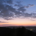 写真: 日の出前