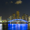 写真: 永代橋と大川端リバーシティ21