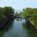 写真: 高松城の堀