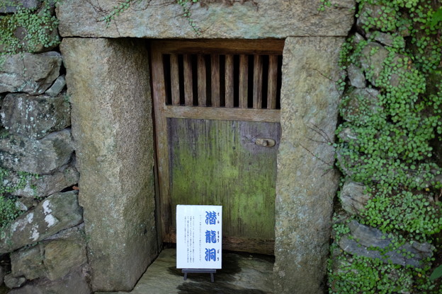 写真: 臥龍山荘の潜龍洞
